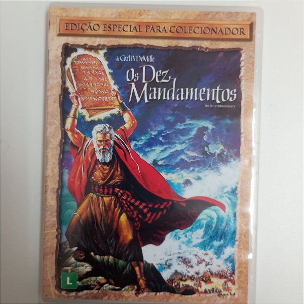 Dvd os Dez Mandamentos Editora Cecil [usado]