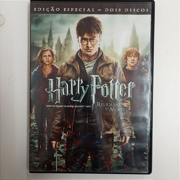 Dvd Harry Potter - Relíqquias da Morte Box com Dois Dvds Editora David Yates [usado]