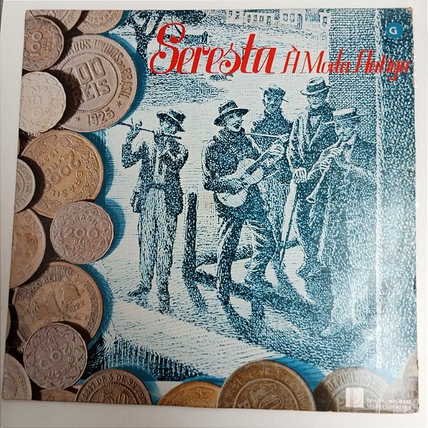 Disco de Vinil Seresta a Moda Antiga - 1982 Interprete Carlos Poyares (1982) [usado]