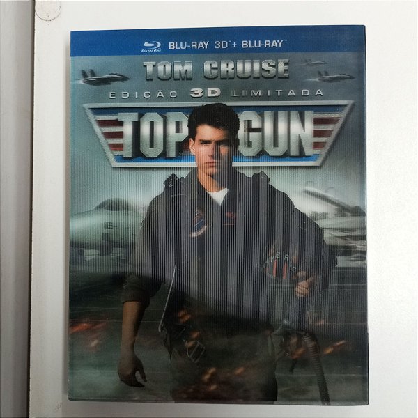 Dvd Top Gun - Edição 3 D Limitada - Box Dois Cds Blu-ray Disc Editora Tony Scott [usado]