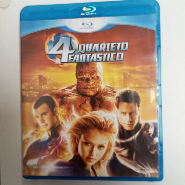 Dvd 4 Quarteto Fantastico Blu-ray Disc Editora Tim Story [usado]