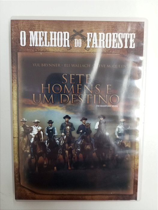 Dvd Sete Homens e um Destino - o Melhor do Faroeste Editora John Sturges [usado]
