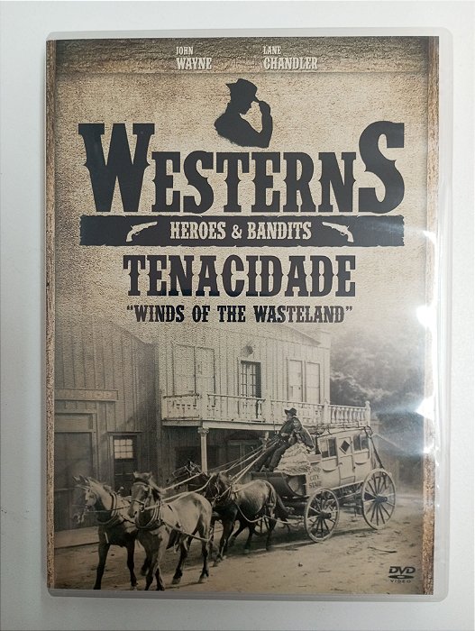 Dvd - Westerns / Heroes e Bandits- Tenacidade Editora John Wayne [usado]