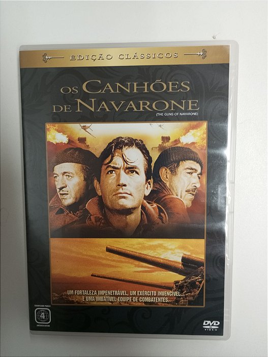 Dvd os Canhões de Navarone Editora [usado]