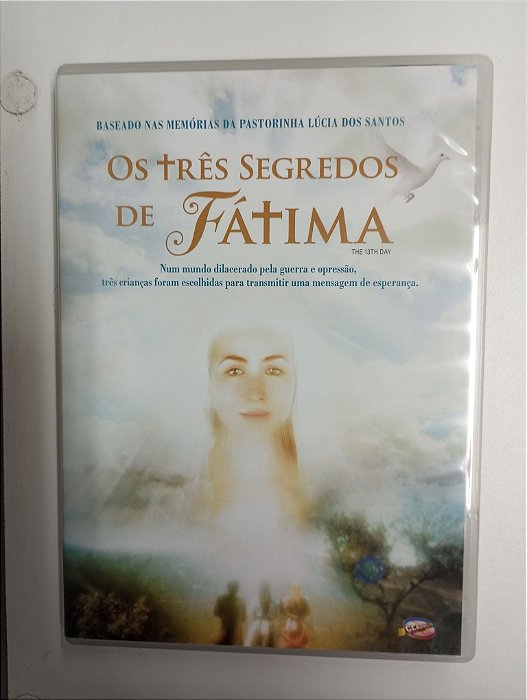 Dvd os Tres Segredos de Fátima - Baseado na Memória da Pastorinha Lúcia dos Santos Editora Dominic e Ian Higgins [usado]