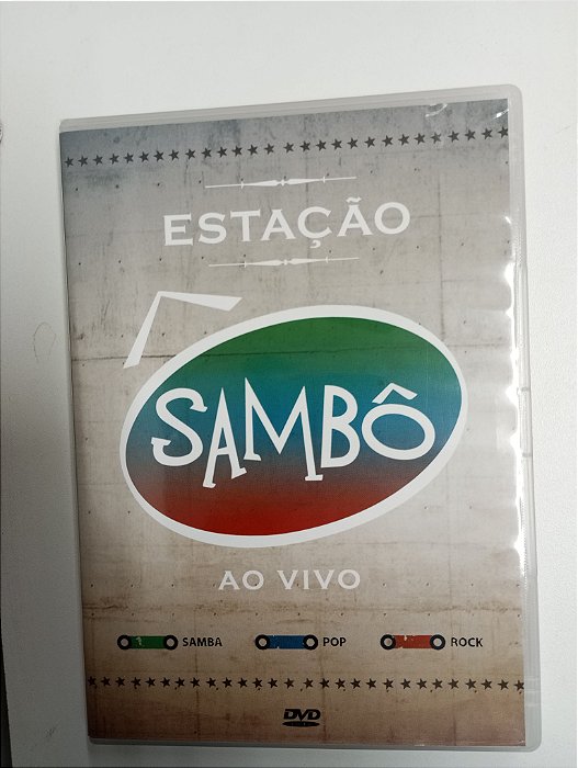Dvd Estação Sambo ao Vivo Editora [usado]