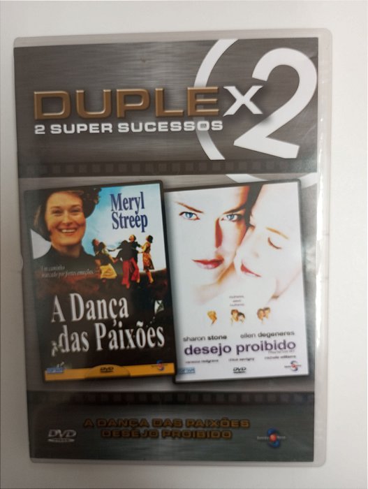 Dvd Duplex : a Dança das Paixões /desejo Proibido Editora [usado]