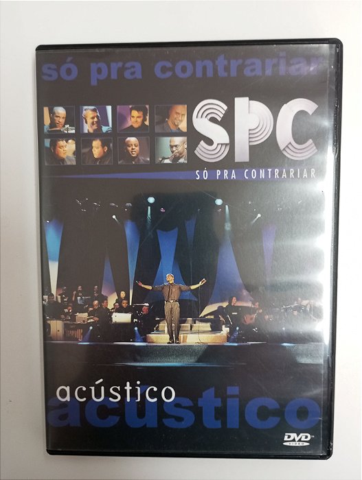 Dvd Só Pra Contrariar - Acústico Editora Jorge Davidson [usado]