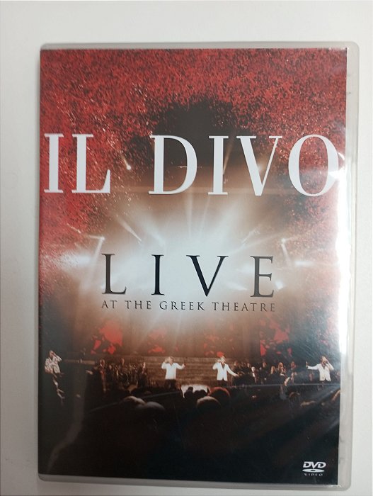 Dvd Il Divo - Live - At Greek Theatre Editora [usado]