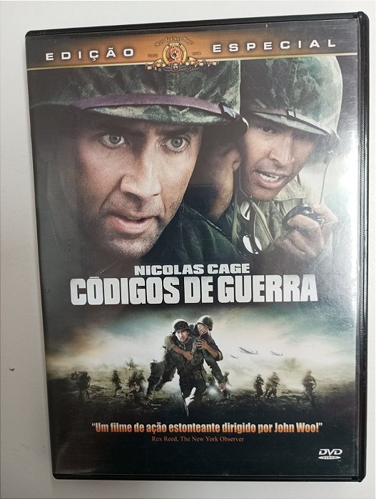 Dvd Códigos de Guerra Editora John Woo [usado]