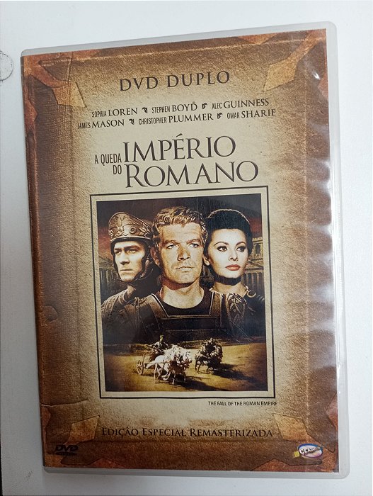 Dvd a Queda do Imperio Romano Dvd Duplo Editora Anthony Mann [usado]