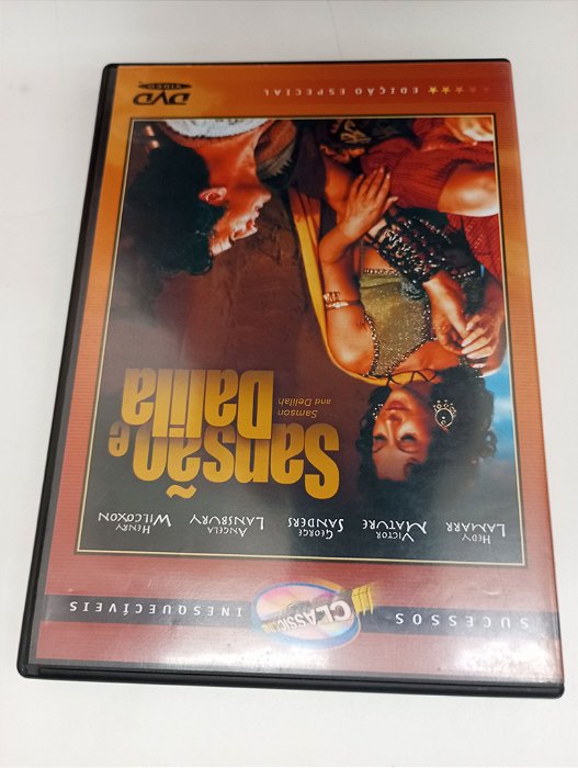 Dvd Sanão e Dalila Editora Cecil B. [usado]