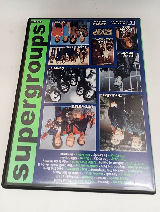Dvd Super Groups Editora [usado]