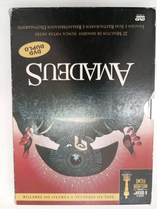 Dvd Amadeus - Dvd Duplo Editora Milos Forman [usado]