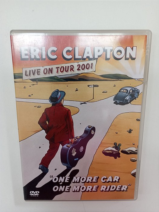 Dvd Eric Clapton - Live On Tour 2001 Editora Eric [usado]