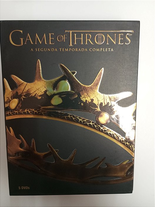 Dvd Game Of Thrones - a Segunda Temporada Completa com Cinco Dvds Editora David Bennoff [usado]