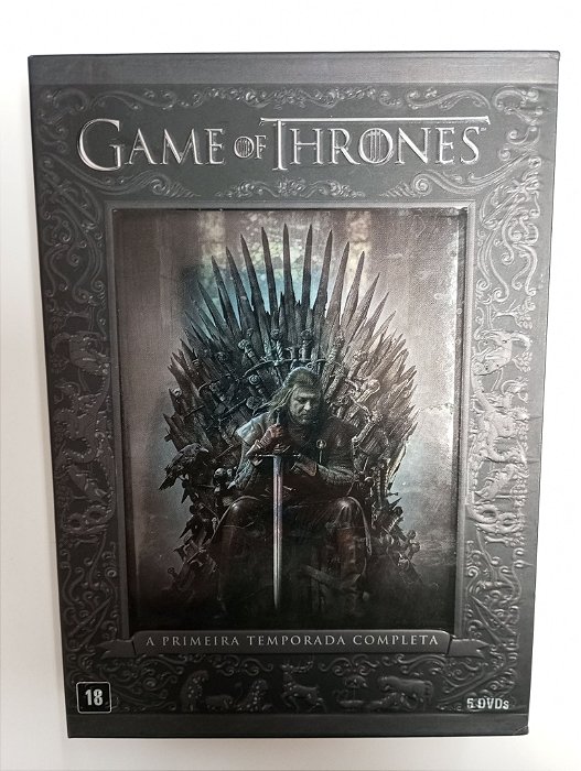 Dvd Game Of Thrones - a Primeira Temporada Completa C/ Cinco Dvds Editora David Benoff [usado]