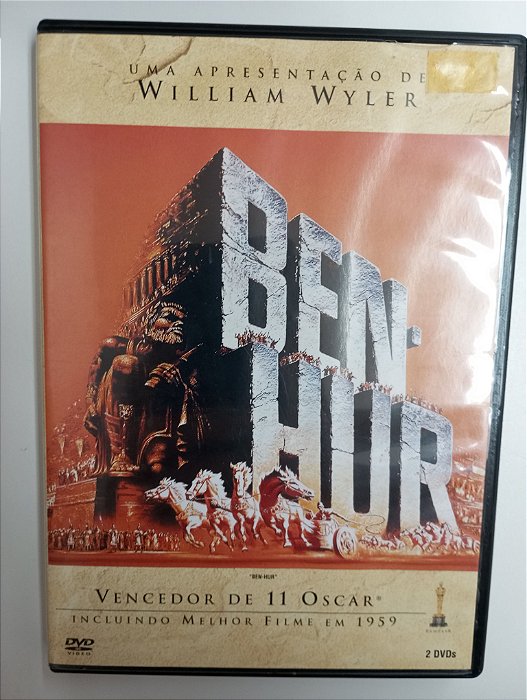 Dvd Ben-hur (1959) - 2 Discos Editora William Wyler [usado]