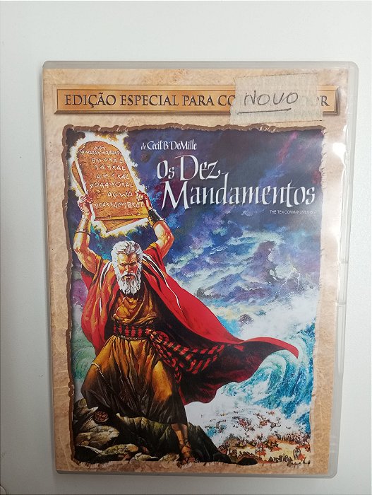 Dvd os Dez Mandamentos Editora Cecil B. de Mille [usado]