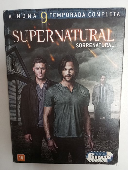 Dvd Supernatural - a Nona Temporada Completa 06 Discos Editora Eric [usado]