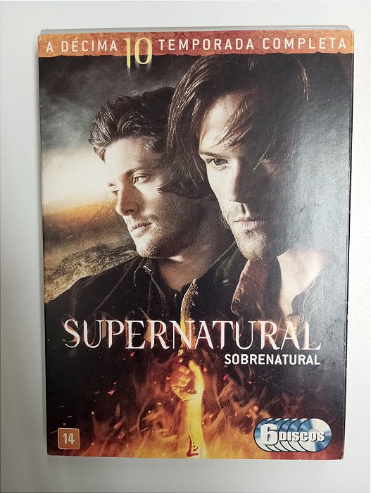 Dvd Supernatural - a Décima Temporada Completa 06 Discos Editora Eric [usado]