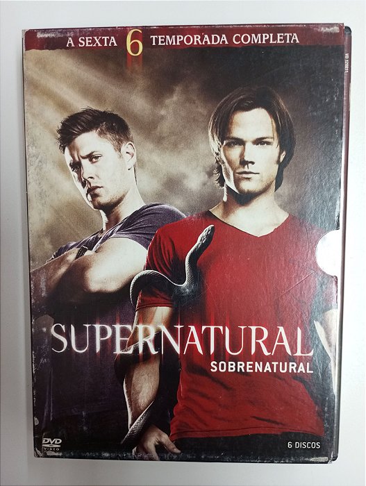 Dvd Supernatural - a Sexta Temporada Completa 06 Dvds Editora Eric Kripke [usado]