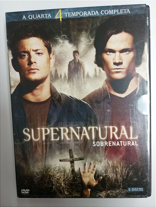 Dvd Supernatural - a Quarta Tempoarda Completa 06 Dvds Editora Eric Kripke [usado]