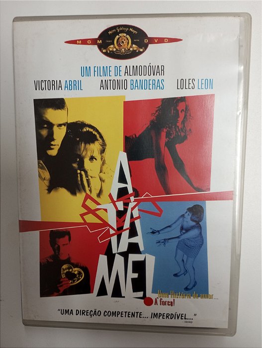 Dvd Ata Me ! Uma Historia de Amor Editora Pedro Almodomar [usado]