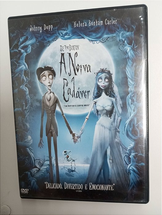 Dvd a Noiva Cadáver Editora Mike Johnson [usado]