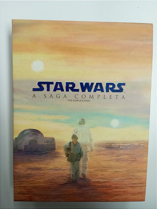 Dvd Star Wars - a Saga Completa com Nove Dvds Blu-ray Disc Editora Irvin Kersner [usado]