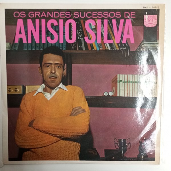Disco de Vinil Anisio Silva - os Grandes Sucesssos de Anisio Silva Interprete Anisio Silva (1974) [usado]