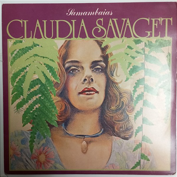 Disco de Vinil Claudia Savaget - Samambaias Interprete Claudia Savget [usado]