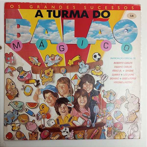 Disco de Vinil Turma do Balão Mágico - os Grandes Sucessos Interprete Turma do Balão Mágico (1986) [usado]