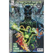 Gibi a Noite Mais Densa Nº 01 Autor Tem Início a Maior Saga do Ano (2010) [usado]