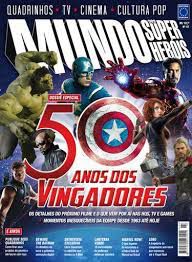 Gibi Mundo dos Super Heróis Nº 47 Autor 50 Anos dos Vingadores [usado]