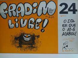 Gibi Fradim Livre! Nº24 - o Dia em que o Ai-5 Acabou! Autor Fradim Livre! Nº24 - o Dia em que o Ai-5 Acabou! (1978) [usado]
