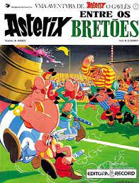 Gibi Asterix entre os Bretões Nº4- Vma Aventura de Asterix o Gavlês Autor Uderzo [usado]