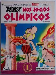 Gibi Asterix nos Jogos Olímpicos Nº 5 - Vma Aventura de Asterix o Gavlês Autor Uderzo [usado]