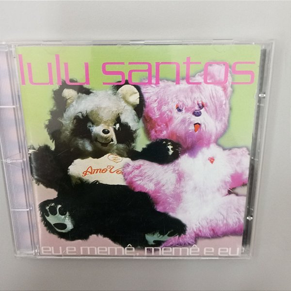 Cd Lulu Santos - Eu Meme , Meme e Eu Interprete Lulu Santos [usado]