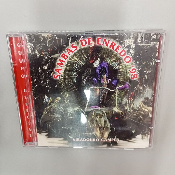 Cd Sambas de Enredo 98 Interprete Viradouro e Outras [usado]