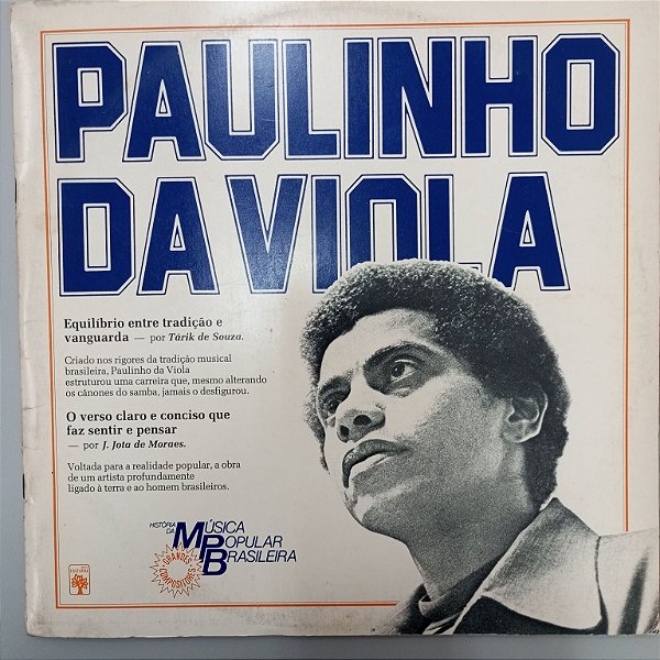 Disco de Vinil Paulinho da Viola Interprete Paulinho da Viola (1971) [usado]
