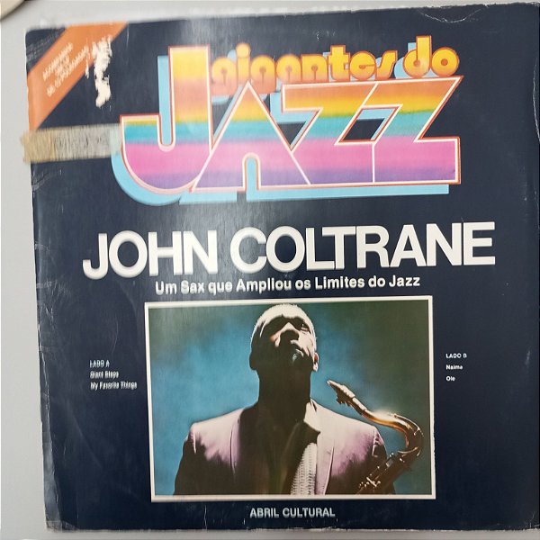 Disco de Vinil John Coltrane - Gigantes do Jazz Interprete John Coltrane (1990) [usado]