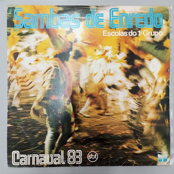 Disco de Vinil Sambas de Enredo - Escolas do 1º Grupo /carnaval 83 Interprete Varias (1982) [usado]