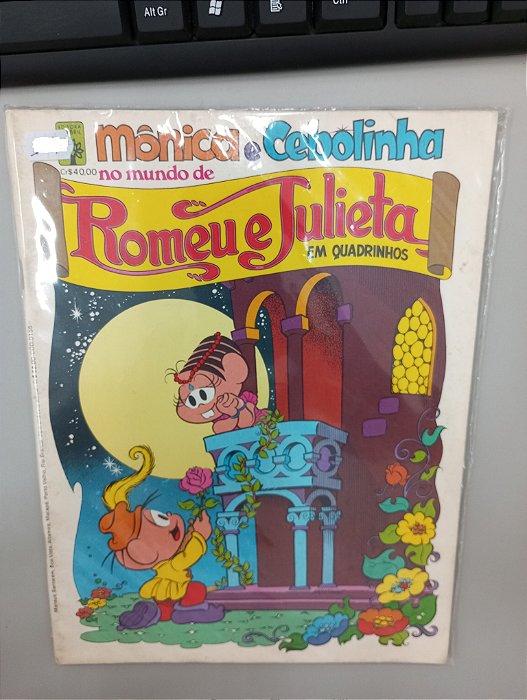 Gibi Mônica e Cebolinha no Mundo de Romeu e Julieta Autor Abril (1979) [usado]