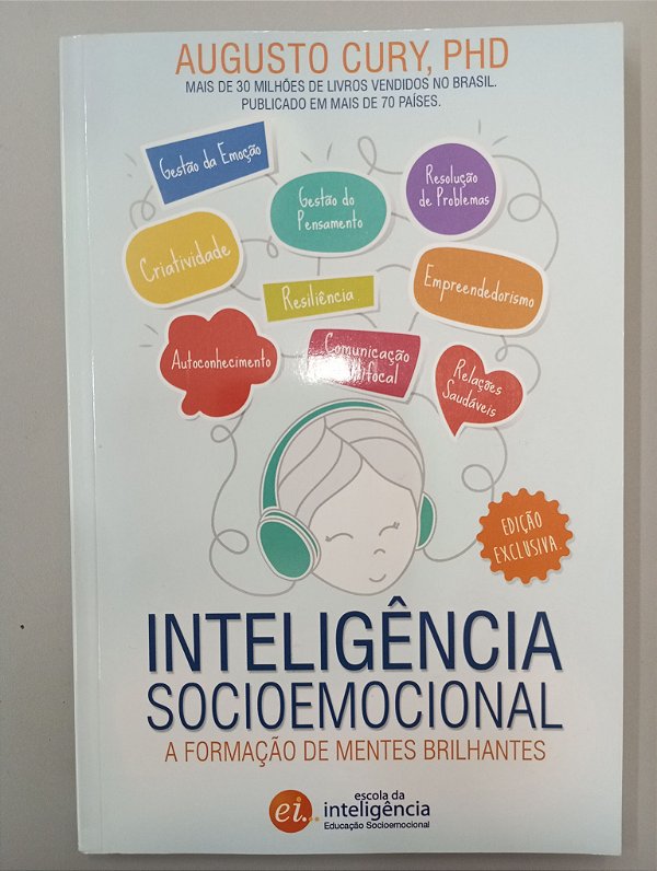 Livro Inteligência Socioemocional Autor Cury, Augusto [usado]