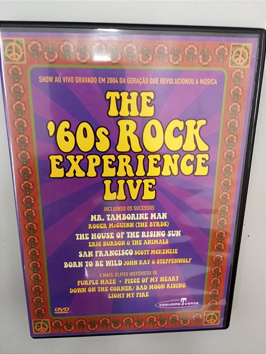 Dvd The ´60 Rock Experience Live Editora Coqueiro Verde [usado]