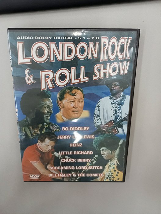 Dvd London Rock e Roll Show Editora Peter Clifton [usado]