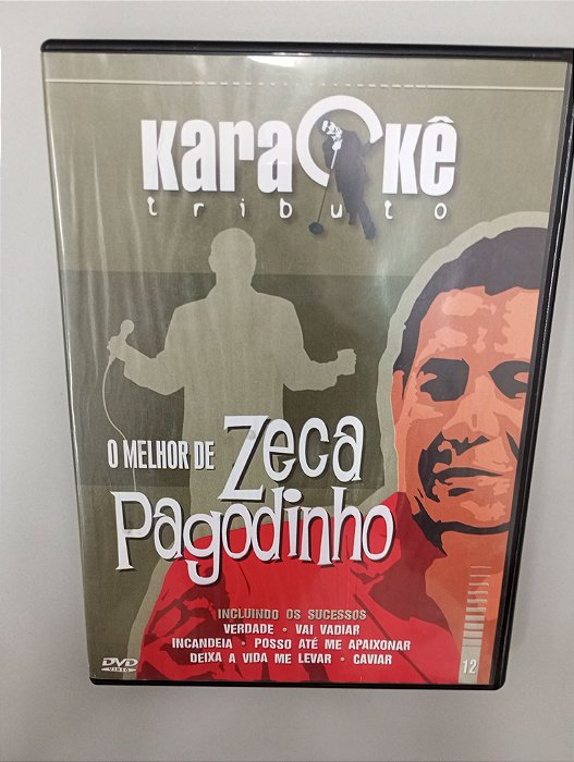 Dvd Karaoke Tributo - o Melhor de Zeca Pagodinho Editora Ney Marques [usado]