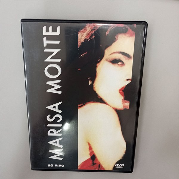 Dvd Marisa Monte ao Vivo Editora Nelson Motta [usado]