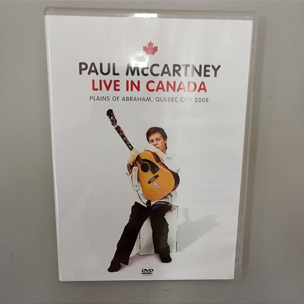 Dvd Paul Mccartney - Live In Canada Editora [usado]